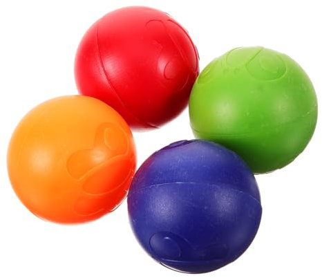 Warmhm 4stücke Hand Maracas Shaker Maracas Bälle Kleine Ball Spielzeug Musikinstrument Shaker Für Junge Mädchen Lernspielzeug Für Musikinstrumente