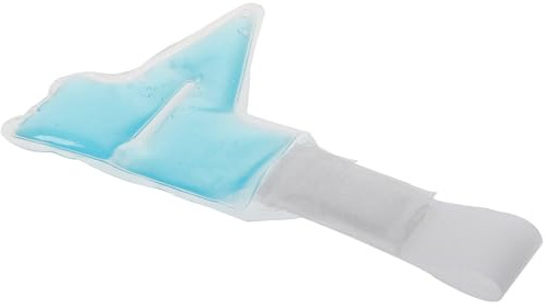 FOYTOKI Wiederverwendbare Leichter Fingerschutz aus Gel und Pp Gel Fingerhülle mit Kältekompresse für Sofortige Schmerzlinderung bei Verletzungen und Arthrose