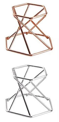 predolo Support Cristal Sphère Cristaux Acier Bois Présentoir Sculpture Pierre Présentoir En Noyer Noir et Laiton Adapté à La Décoration Intérieure Bureau, les autres, 4,2 cm de hauteur