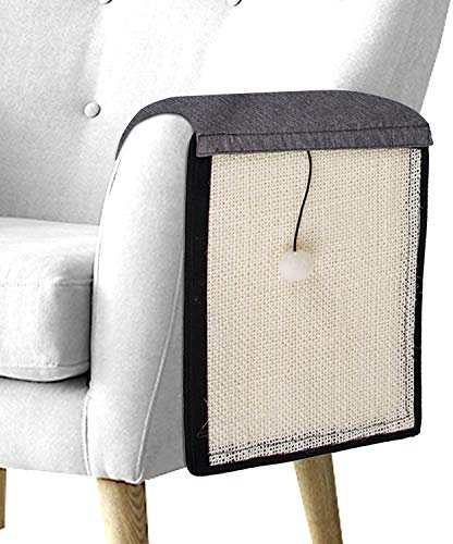 EONAZE Sisal Katzenkratzmatte Katzenkratzbrett,Langlebige Rutschhemmende Katzen Kratzbrett Kratzschutz Sofa,Kratzteppich für Katzen,Krallenpflege Sisalteppich für Wand & Boden (40 * 29cm, C)