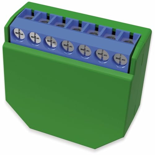 Shelly - DIMMER 2, Versione 2021 WiFi per Smart Home, Alexa e Google con misurazione del consumo, protezione della temperatura da sovratensione, App gratuita Android iOS (lingua italiana non garantita