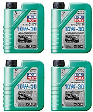 ILODA 4X Original Liqui Moly 1L Universal Gartengeräte-Öl 10W-30 Universalöl 1273