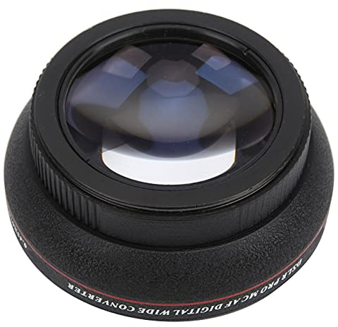 Vidrio óptico Lente Adicional Gran Angular de 0.45x para Lente de Cámara de 67 Mm y Filtro de 80 Mm