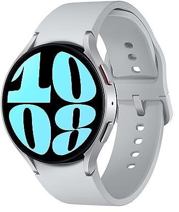 Samsung Galaxy Watch6 LTE 44mm, Smartwatch Analisi del Sonno, Monitoraggio Benessere, Batteria a lunga durata, Ghiera Touch in Alluminio, Silver [Versione italiana]