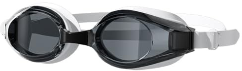 Onezebra 1 Adult Swimming Goggle – Anti-Fog, UV Protection, No-Leak Soft Silicone Goggles Swimming Adult, Comfortable High-Performance Goggles for Men, Women (Black)