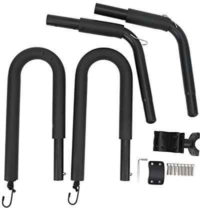 shenruifa Fahrräder, Surfbrett-Halter, Surfbrett-Fahrradträger, Surfbrett-Fahrradträger, Professioneller, Robuster, Abnehmbarer Surfbrett-Fahrradhalter für Rennräder, Mountainbikes, Schwarz