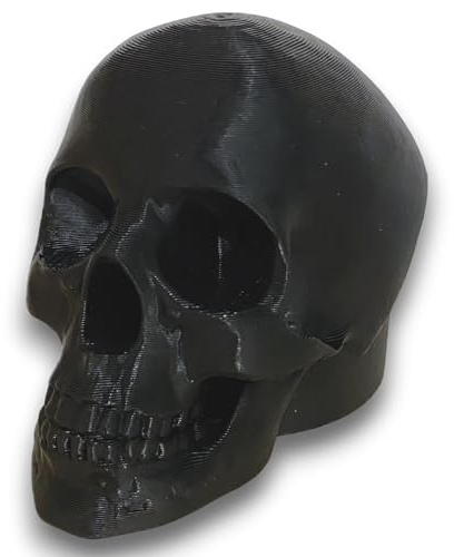 Anhängerkupplung Abdeckung Totenkopf - Kappe Schutzkappe für 50mm Kugelkopf Motiv: Skull Helm Stahlhelm - Abdeckkape für AHK in schwarz - lustig, cool, stylischer Hingucker von js3dmanufaktur