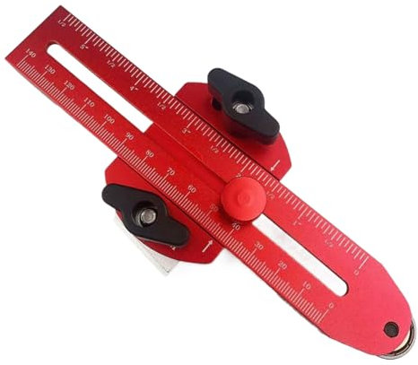 Système De Guide Pour Scie Circulaire Sur Table - Guide Réglable, Règle | Accessoires Pour Scie, Gabarit De Refente Fin, Gabarit De Scie À Ruban Précis. Stabilité Et Précision Accrues