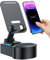 Sonicdrop Dock No Pair Magic Speaker & Charging Stand | SonicDrop Dock Phone Holder Stand | Foldable Cell Phone Holder Desk with Induction Speaker | Wireless Mobile Phones Charger Station Sound