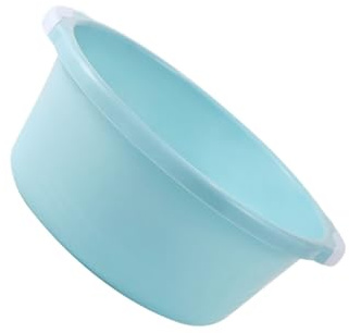 VICASKY Bacinella Plastica per Bagno Casa 2 Pz Contenitore Pratico Multifunzionale