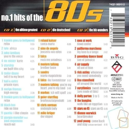 No.1 Hit-Box of the 80'S