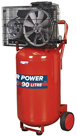 Sealey Sac1903b Compresseur 90ltr vertical Courroie 3HP