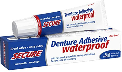 Secure Denture Adhesive Cream - Pack of 2