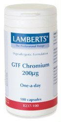 Lamberts Chromium Picolinate 200µg – Supports Normal Blood Glucose Levels – 100 Vegan Tablets