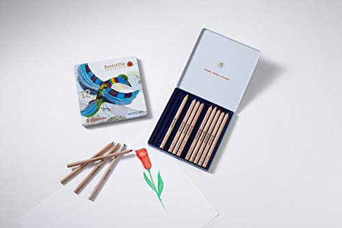 Buntstifte 12+1 dreieckig,Stockmar