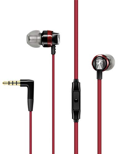 Sennheiser CX 300S Écouteurs Intra-Auriculaires avec télécommande Intelligente à Un Bouton Rouge
