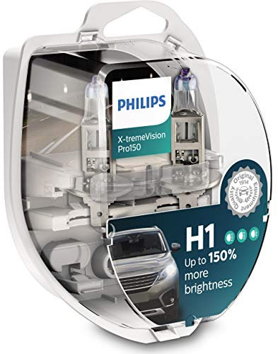 Philips H1 X-tremeVision Pro150 55 Watt 12 Volt P14,5s 12258XVPS2 (2 Stück)