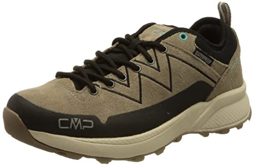 CMP Kaleepso Low Hiking Wp Walking Shoe, Cenere-Vetro, 41 EU