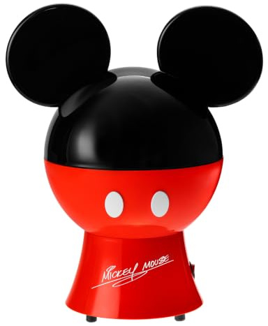Uncanny Brands Disney Mickey Mouse - Máquina para hacer palomitas de maíz - Aparato de cocina