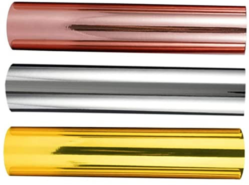 SEWACC 3rollen Selbstklebende Vinylfolie Für Basteln Selbstklebende Vinylrollen Zum Transfer Und Permanentes Vinyl-paket Für Diy-projekte Und Dekorationen