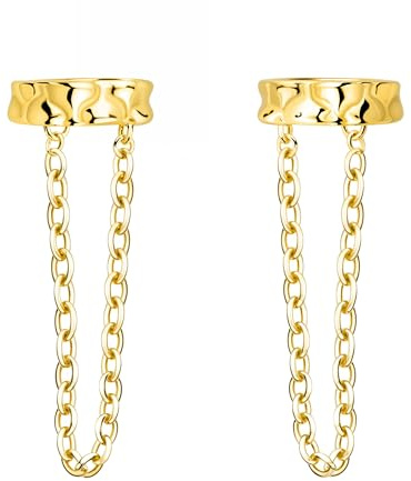 SOFIA MILANI - Damen Ohrringe 925 Silber - Ketten Ear Cuff