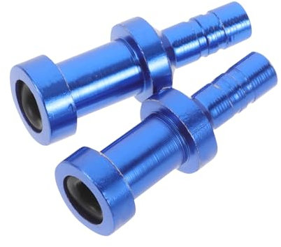 Happyyami 2stücke Fahrradventiladapter Für Französische Düsen Aluminium Für Schlauchlose Reifen Ventilkappen Ventilschäfte Ersatzdüsen Luftpumpenadapter