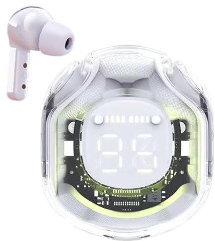 Auriculares inalámbricos con cancelación de ruido | Auriculares intrauditivos con pantalla digital, llamadas claras y largo tiempo de reproducción, perfectos para deportes, entrenamientos y sonido de