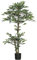Outsunny Ficus Artificial 150 cm Árbol Artificial en Maceta Decorativa para Interior Hogar Salón Oficina Ø15x150 cm Verde