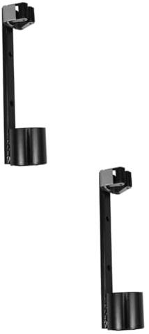 DEARMAMY 2 Stück Krückenhalter Metall Robuster Gehstockhalter für und Scooter Praktischer Gehhilfen Organizer für Senioren Mobiler Cane Support Halter Platzsparend und Leicht