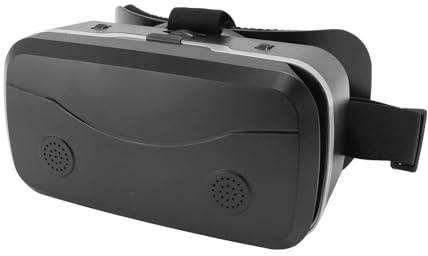 Asixxsix VR-headset, 3D Virtual Reality-glasögon med Justerbart Pupillavstånd 58,5 Till 70,5 Mm för 4,7 Till 7 Tums Smartphones