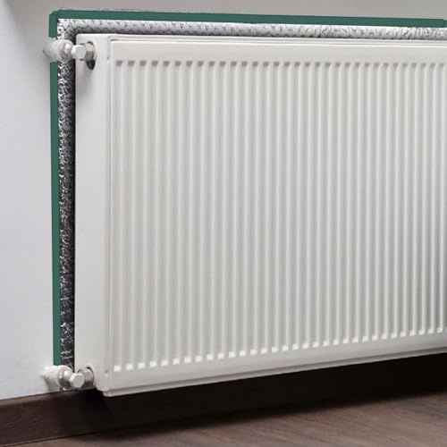 Aislante Térmico 5 mm para Ventanas, Persianas, Cajones y Radiadores - Rollo de Espuma Reflectante Autoadhesiva, Aislamiento Acústico y Térmico(W 60 x H 220 cm)