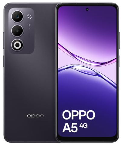 OPPO A5 4G 4+128GB CPH2727 Versione UE, Smartphone Android Dual SIM - Dark Purple