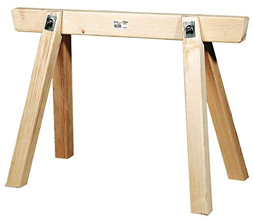 Triuso Bauschragen 100cm lang- 70cm hoch Gerüstbock Schrong Schrage Holzbock Bock Werkstattbock