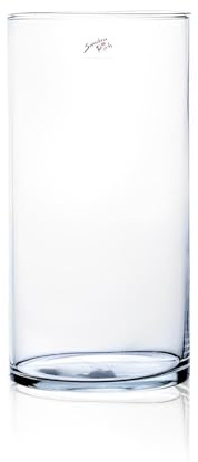 Glasvase, Dekoglas CYLI Zylinder H. 30cm D. 15cm Glas Sandra Rich