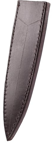 Battle-Merchant braune Lederscheide für Stiefeldolch