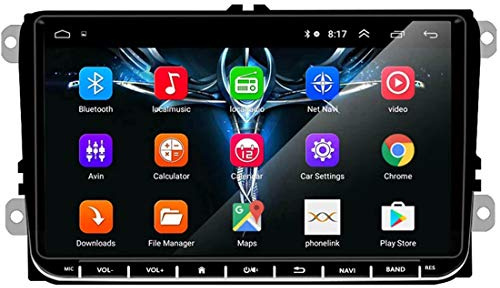 GOFORJUMP 2 Din Android 9 tum GPS-navigering bilstereo radio mediaspelare för Bora Golf VW Polo Volkswagen Passat B6 B7 Touran