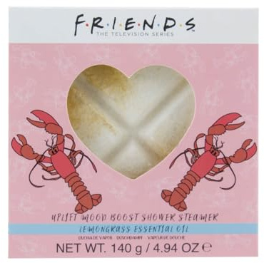 Paladone Lemongrass Uplift Shower Steamer 140g - Shower Bath Bomb, Lemongrass