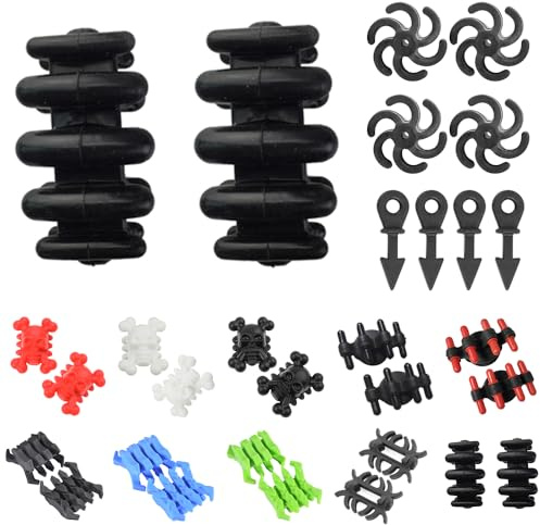 AMEYXGS Bogen Gliedmaßen Stabilisator mit Bogensehne Schalldämpfer Bogen Vibrations Dämpfer Schock Absorbieren Compound Bogen Split Limb Silencer