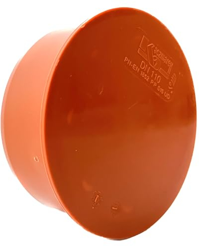 KG Muffenstopfen DN 250 PVC-U Kanalrohrsystem | Abschlusskappe | Abwasser Kappe Kunststoff | Kunststoffstopfen | Endkappe | Stopfen Muffe | externe Entwässerungssysteme | Abwasser
