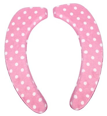 Homoyoyo Nicht-spuren Klebstoff Korallen Fleece Wc-sitz Pad 2 Packs Hintergrund Kanten