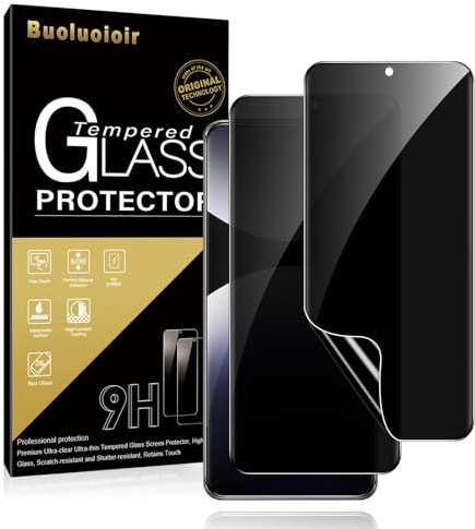 Pnakqil 2 Pezzi Privacy Pellicola Protettiva per Xiaomi Redmi Note 14 PRO 5G/Poco X7 5G,Anti-Spy,Anti-Graffio,Senza Bolle,Schermo Protezione Anti-Spia Pellicola per Xiaomi Redmi Note 14 PRO 5G 6,67