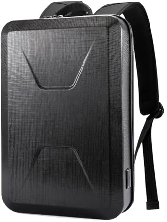 LPACXBYD Mochila for PC, mochilas de negocios antirrobo for hombres, for ordenador portátil 15,6 pulgadas, bolsa viaje impermeable for hombre(Black)