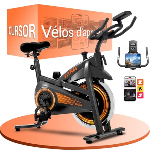 CURSOR FITNESS vélo d'appartement, vélo d'appartement connecté