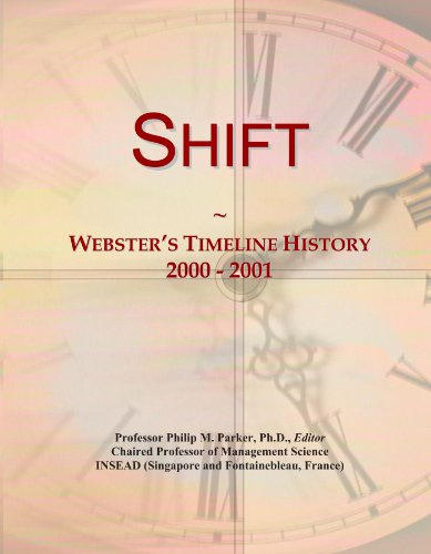 Shift: Webster's Timeline History, 2000 - 2001