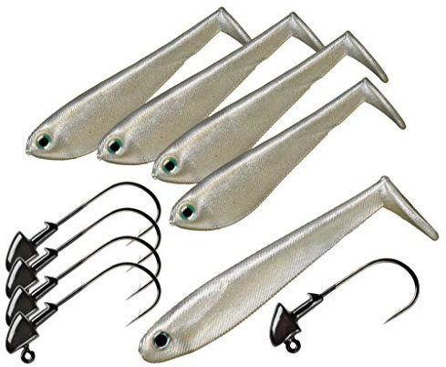 Yumbrella Castable Multi-Köder Umbrella Rig zum Barschangeln von Bait School Technology