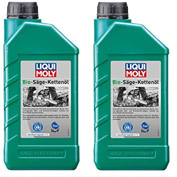 ILODA 2X Original Liqui Moly 1L Bio Säge-Kettenöl Chainsaw-Oil Saw-Oil Sägeöl Öl 1280