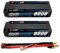 DXF Batterie lipo 2s 8000mah 130c pour Voitures rc, Slash vxl, e-maxx brushless - Haute Performance, connecteur t LCG 5mm, 7.6v, 2s1p, 3.0-4.35v - Batterie lipo, lipo Battery, Battery lipo, lipo 2s