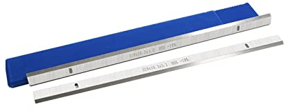 easyhaha Lames de Rabot 318mm W18 HSS for Ry0bi PTB02PK, RAP1500G,ETP1531AK AP13, GMC TP2000, Jet JWP-12 Rabot 318x18.2x3.2mm Couteau