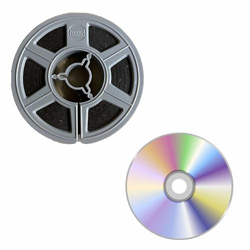 Servizio di Riversamento, Trasferimento da pellicole 8mm e Super 8 su Pendrive o DVD (25 CM - 58 MINUTI SU DVD)