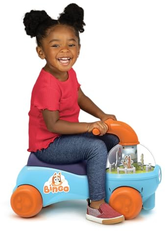 The Bluey & Bingo Keepy Uppy Ride On for Baby, Infants & Toddlers Ages 12-36 Months Weight Capacity 44lbs